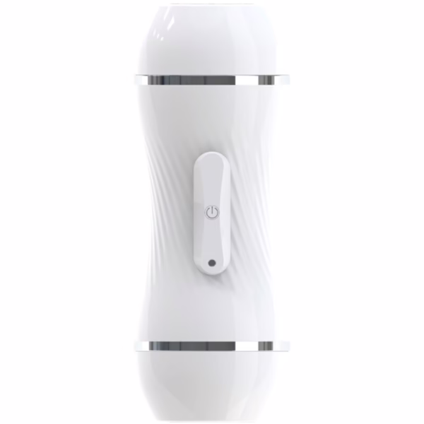 ARMONY - MASTURBADOR VIBRADOR DOBLE VAGINA & BOCA BLANCO - Imagen 8