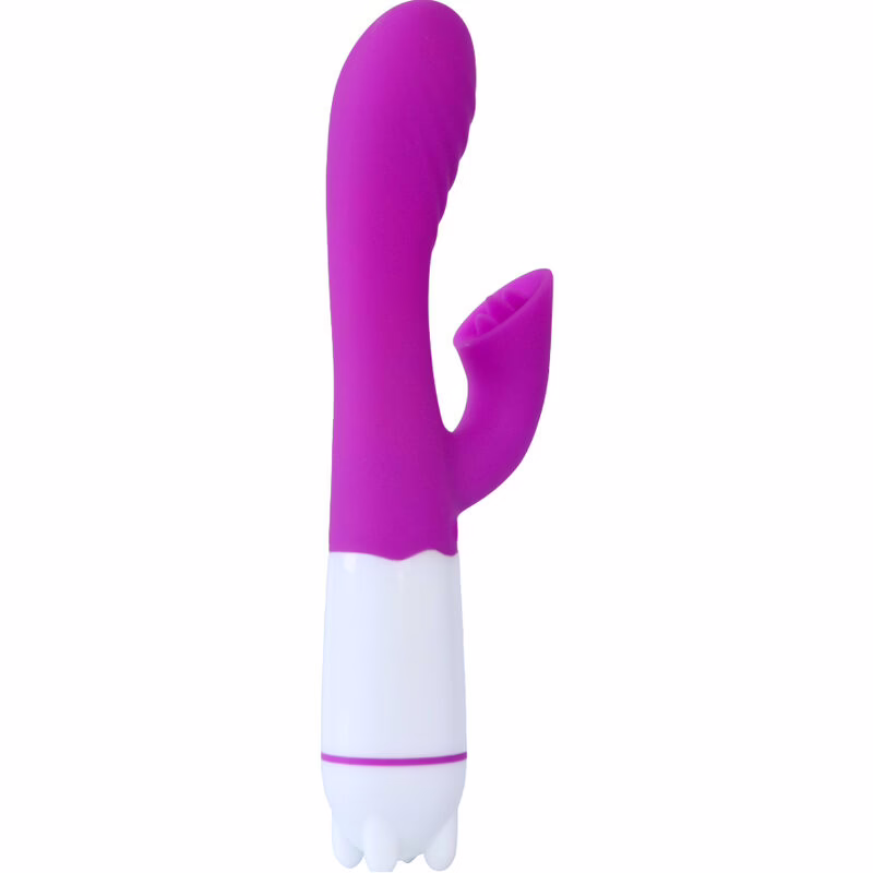 ARMONY - HAPPY VIBRADOR & ESTIMULADOR CON LENGUA RECARGABLE VIOLETA - Imagen 2