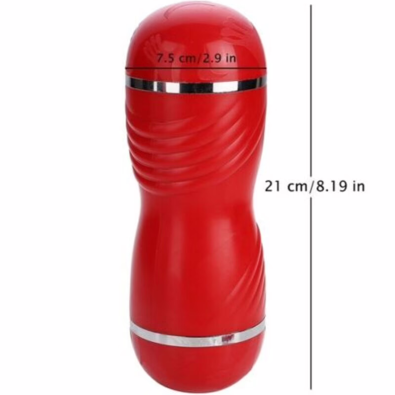 ARMONY - MASTURBADOR DOBLE VAGINA & BOCA ROJO - Imagen 4