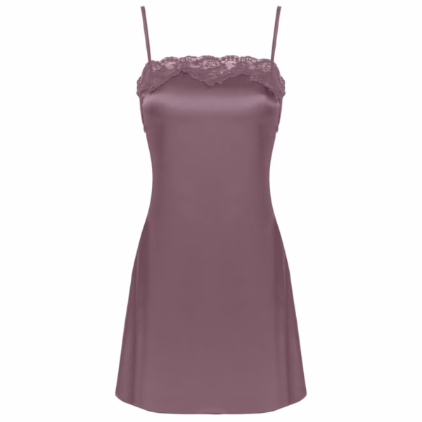 LIVCO CORSETTI FASHION - JACQUELINE LC 90249 BATA + CAMISA + PANTY VIOLET L/XL - Imagen 5