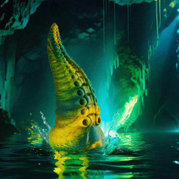 EPIC - CETUS DILDO TENTÁCULO VERDE TAMAÑO GRANDE - Imagen 9