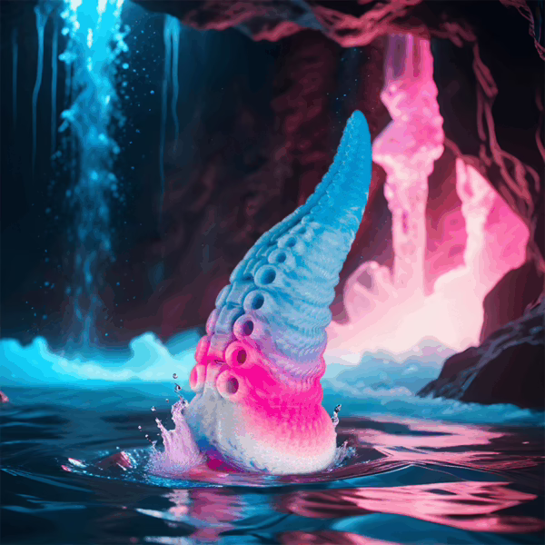 EPIC - PHORCYS DILDO TENTÁCULO AZUL TAMAÑO GRANDE - Imagen 9
