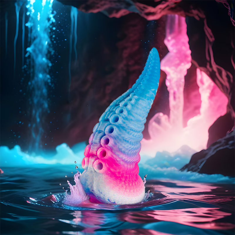 EPIC - PHORCYS DILDO TENTÁCULO AZUL TAMAÑO PEQUEÑO - Imagen 8