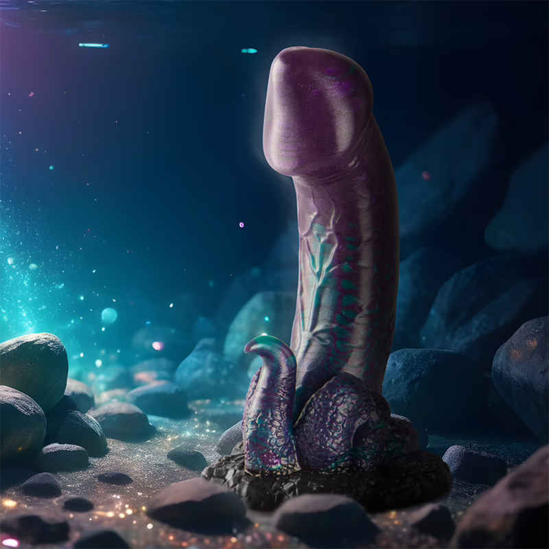 EPIC - BASILISK DILDO DOBLE PLACER ESCAMOSO TAMAÑO PEQUEÑO - Imagen 8