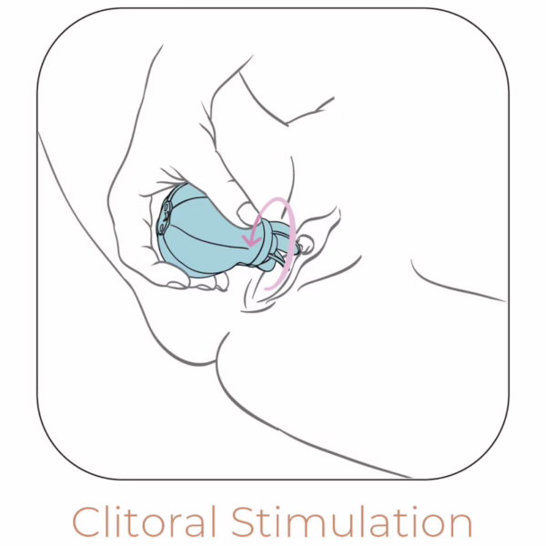 ADRIEN LASTIC - CARESS ESTIMULADOR CLITORIS AZUL - Imagen 10