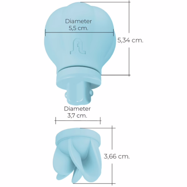 ADRIEN LASTIC - CARESS ESTIMULADOR CLITORIS AZUL - Imagen 13