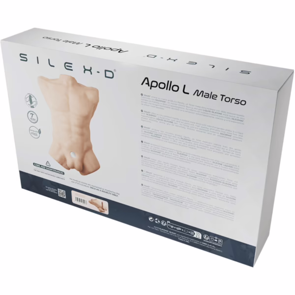 SILEXD - APOLLO L TORSO REALÍSTICO MASCULINO - Imagen 12