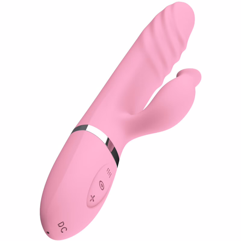 ARMONY - VIBRADOR & THRUSTING CON LENGUA EFECTO CALOR ROSA - Imagen 2
