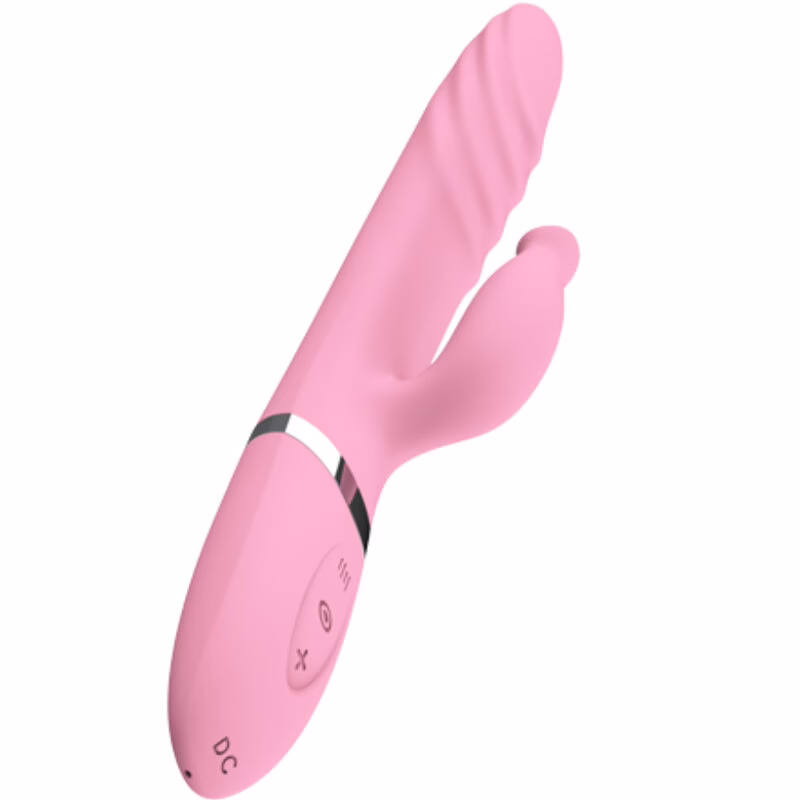 ARMONY - VIBRADOR & THRUSTING CON LENGUA EFECTO CALOR ROSA - Imagen 5