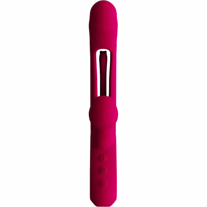 ARMONY - IMPACT SWING VIBRADOR & ESTIMULADOR DUAL MODELO 2 BURDEOS - Imagen 2