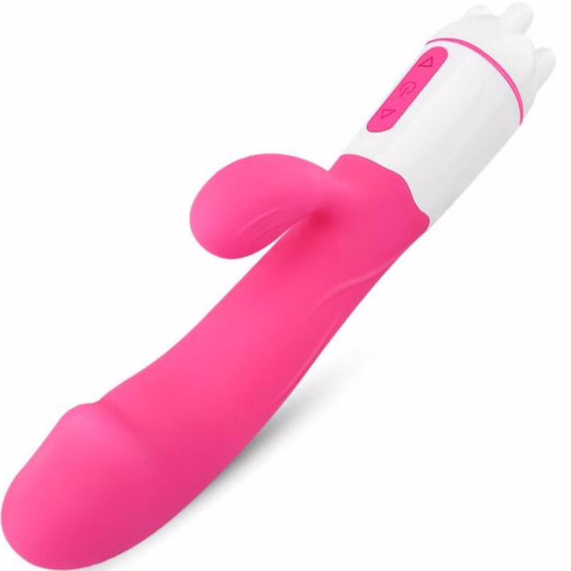ARMONY - HAPPY VIBRADOR & ESTIMULADOR RECARGABLE FUCSIA - Imagen 2