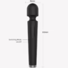 ARMONY - X POWER LARGE MASAJEADOR & VIBRADOR 7 VIBRACIONES NEGRO - Imagen 7