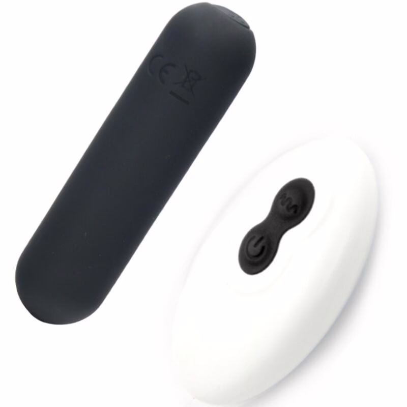 ARMONY - SPLASH JOLINE BALA VIBRADORA SILICONA CONTROL REMOTO 10 VIBRACIONES 65 X 15 CM NEGRO - Imagen 2