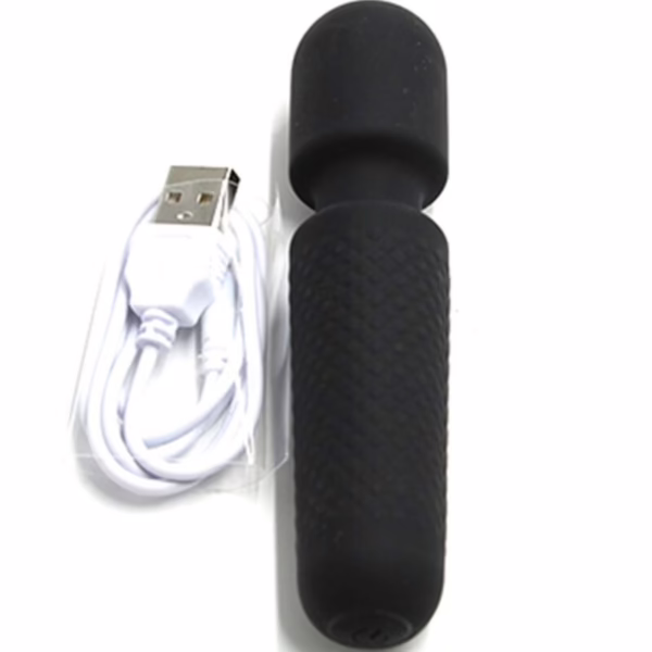 ARMONY - YOUR MAGIC MASAJEADOR & VIBRADOR RECARGABLE 10 VIBRACIONES SILICONA NEGRO - Imagen 9