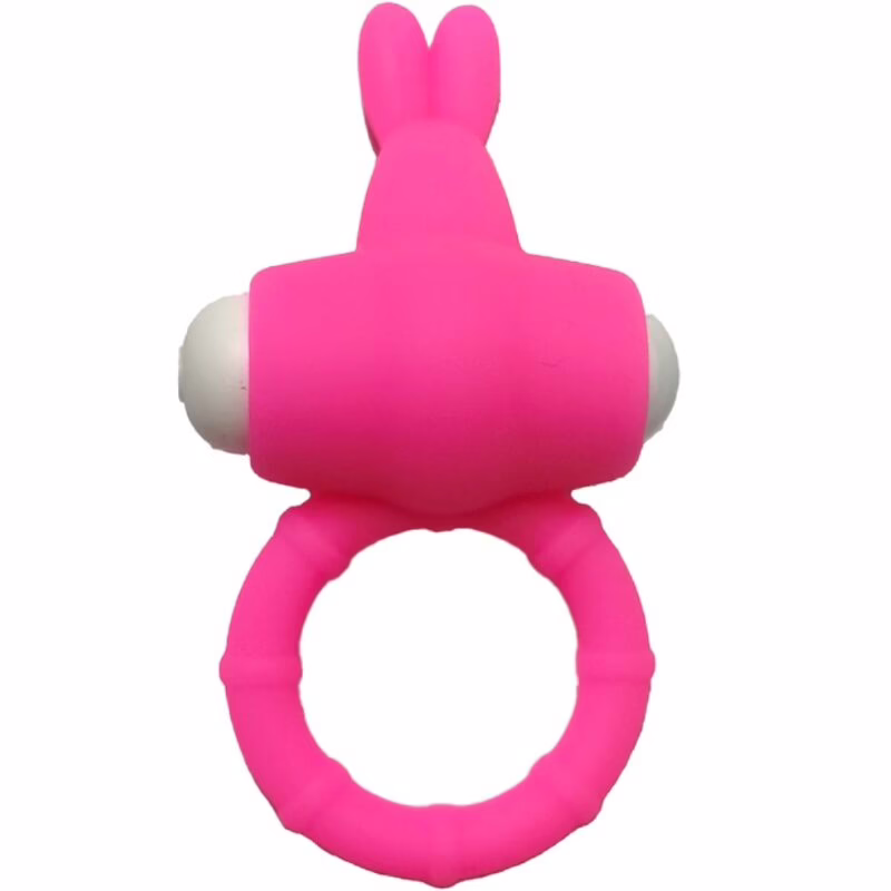 ARMONY - MS BUNNY ANILLO VIBRADOR SILICONA ROSA - Imagen 5