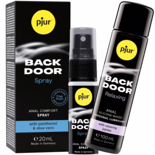 PJUR - BACK DOOR SET DE LUBRICANTE ANAL Y SPRAY - Imagen 5