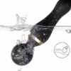 ARMONY - FREEZA MASAJEADOR & VIBRADOR CABEZA FLEXIBLE NEGRO - Imagen 4
