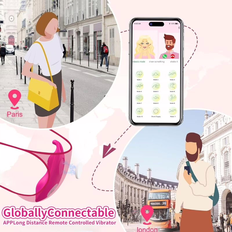 ARMONY - HONEYBEE PANTIES VIBRADOR PUNTO G FUCSIA - APP GRATUITA - Imagen 6