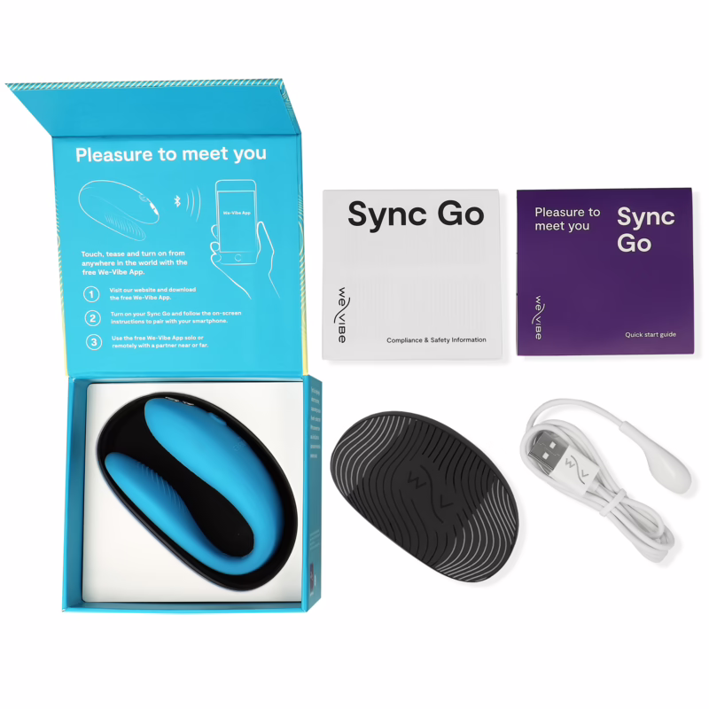 WE-VIBE - SYNC GO ESTIMULADOR DUAL TURQUESA - Imagen 6