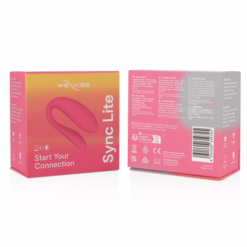 WE-VIBE - SYNC LITE ESTIMULADOR CLITORIS ROSA - Imagen 6