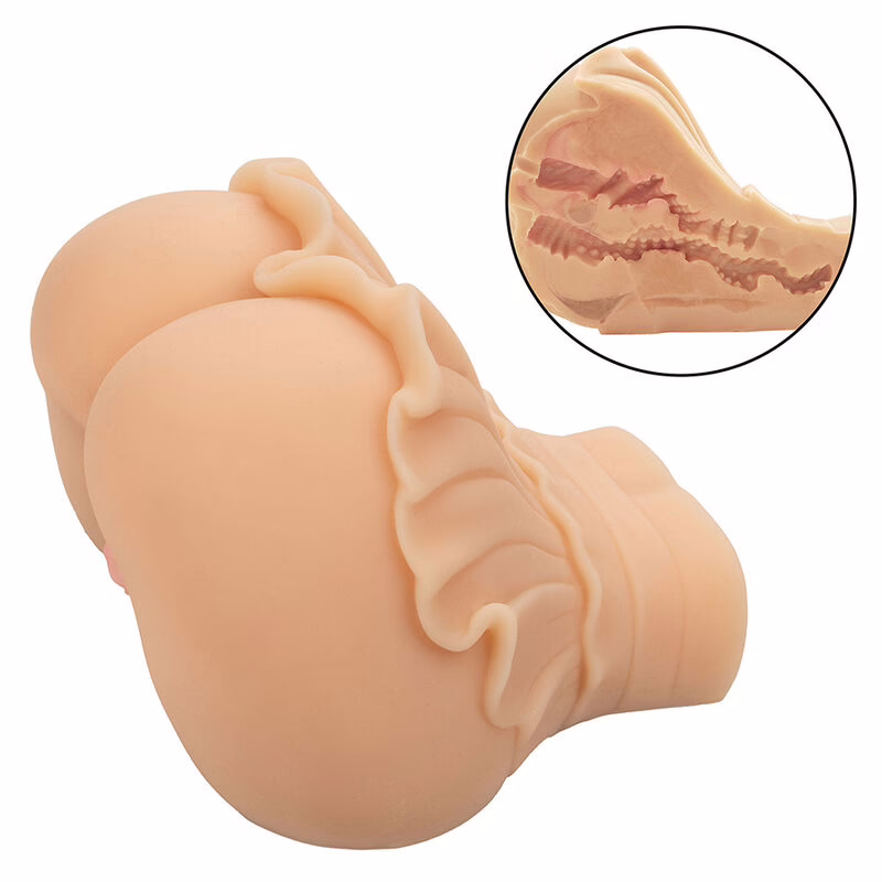 CALEXOTICS - THE PEEP SHOW GIRL DOBLE MASTURBADOR REALÍSTICO NATURAL - Imagen 7