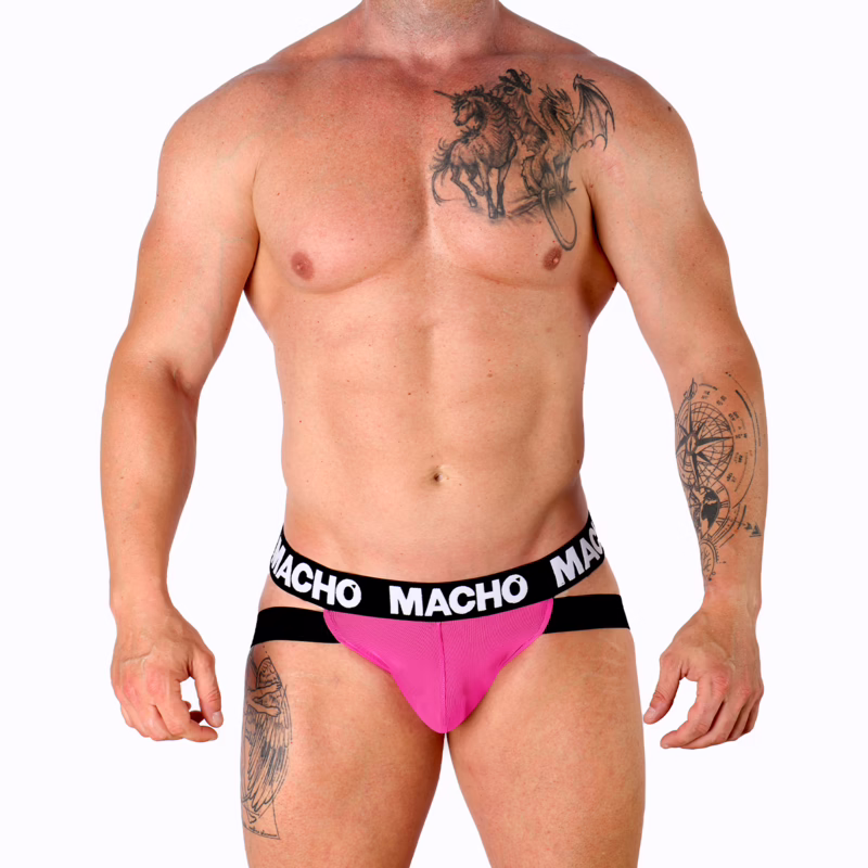 MACHO - MX28FR JOCK ROSA NEON XL - Imagen 5