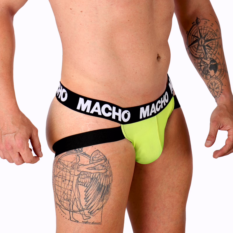 MACHO - MX28FA JOCK AMARILLO S - Imagen 2