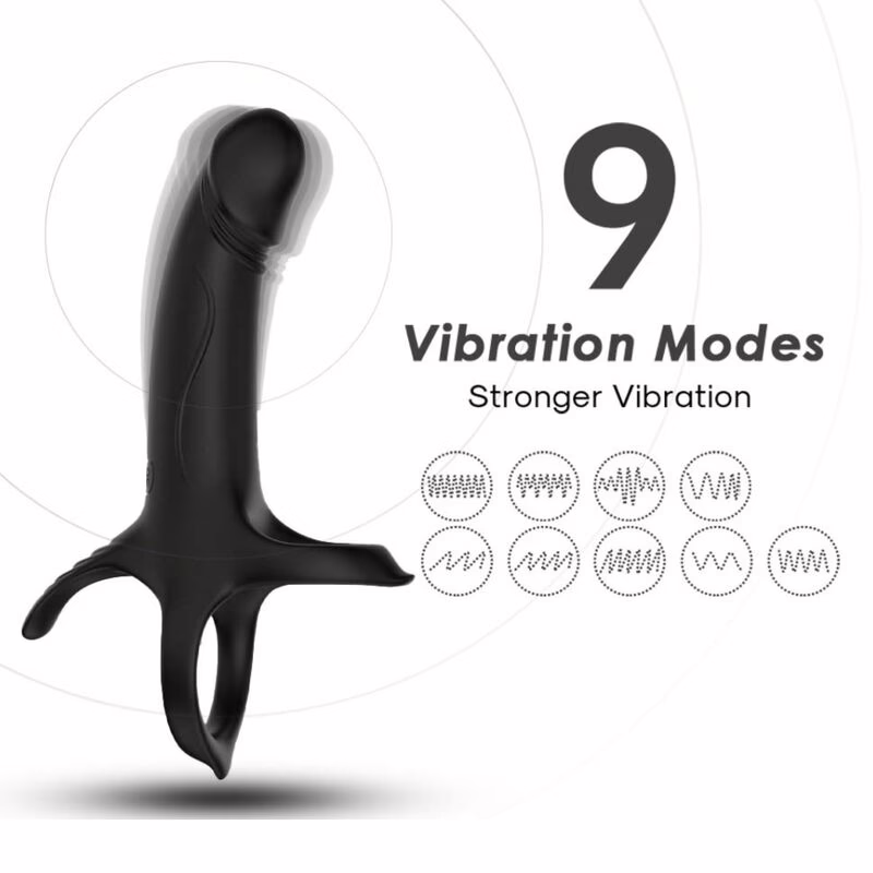 ARMONY - DILDO CON ANILLO & VIBRADOR - Imagen 6