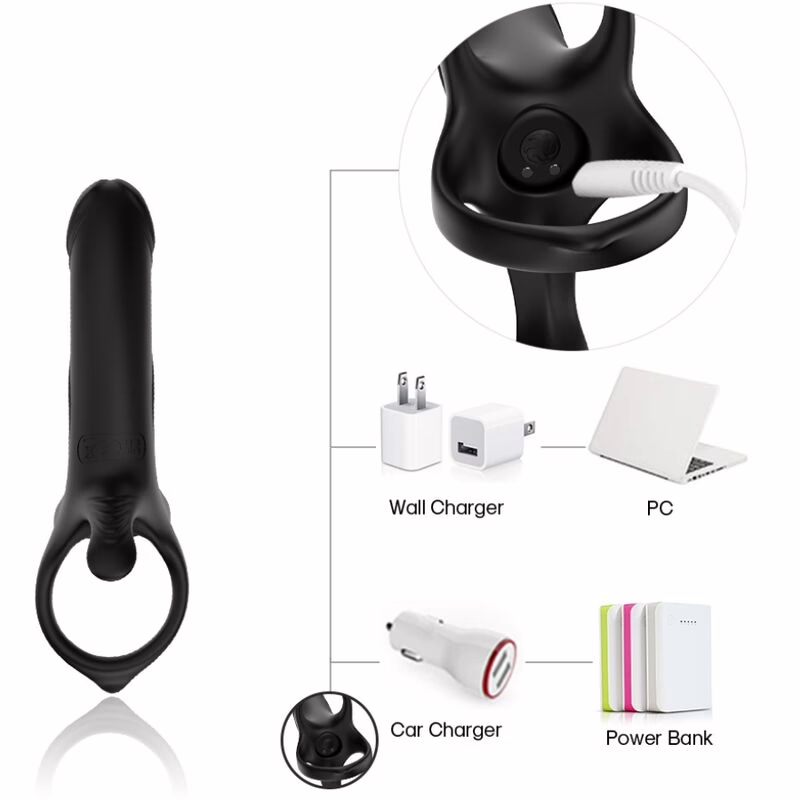 ARMONY - DILDO CON ANILLO & VIBRADOR - Imagen 10