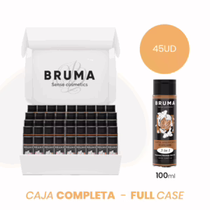 MOQ 45 - BRUMA ACEITE DE MASAJE PREMIUM EFECTO CALOR SABOR TARTA AMERICANA 3 EN 1 - 100 ML