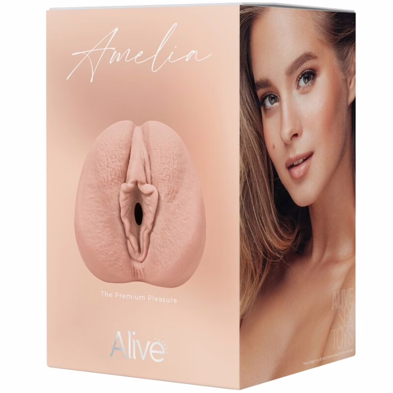 ALIVE - AMELIA MASTURBADOR MASCULINO VAGINA SUPER REALÍSTICO NATURAL - Imagen 7