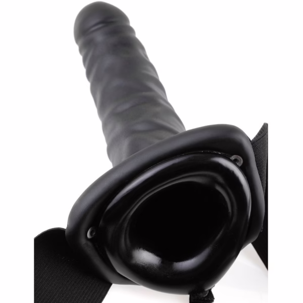 FETISH FANTASY SERIES - ARNÉS VIBRADOR HUECO 19 CM NEGRO - Imagen 9