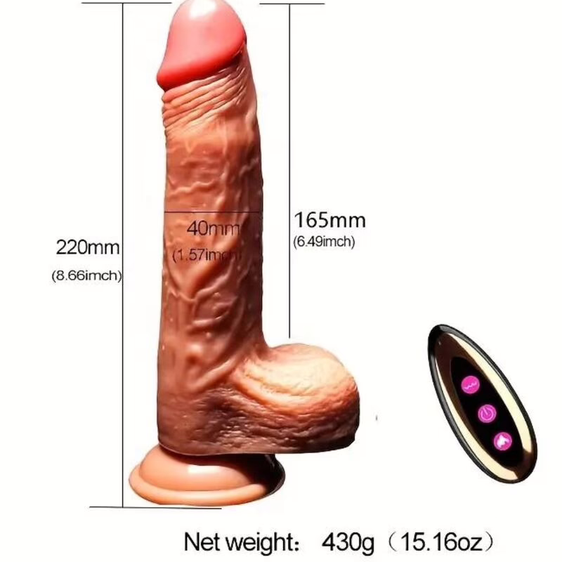 ARMONY - DILDO REALÍSTICO VIBRADOR RECARGABLE - Imagen 7