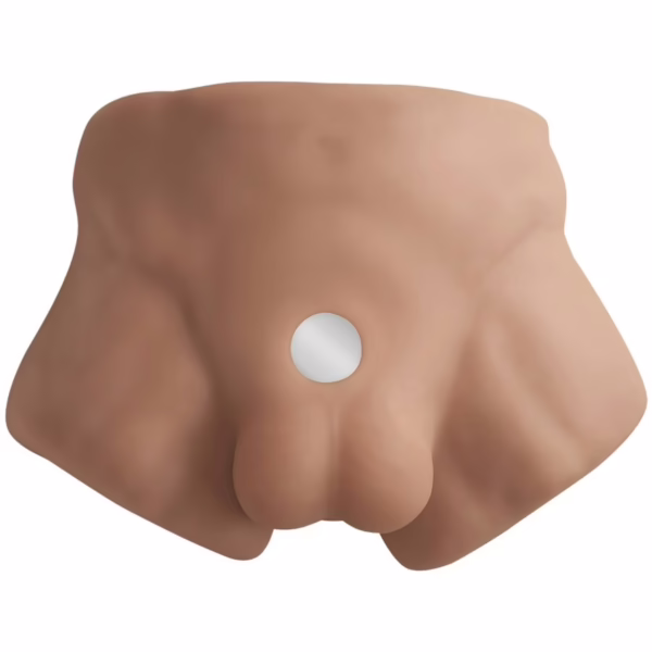 SILEXD - APOLLO S TORSO BAJO REALÍSTICO MASCULINO CARAMELO - Imagen 3