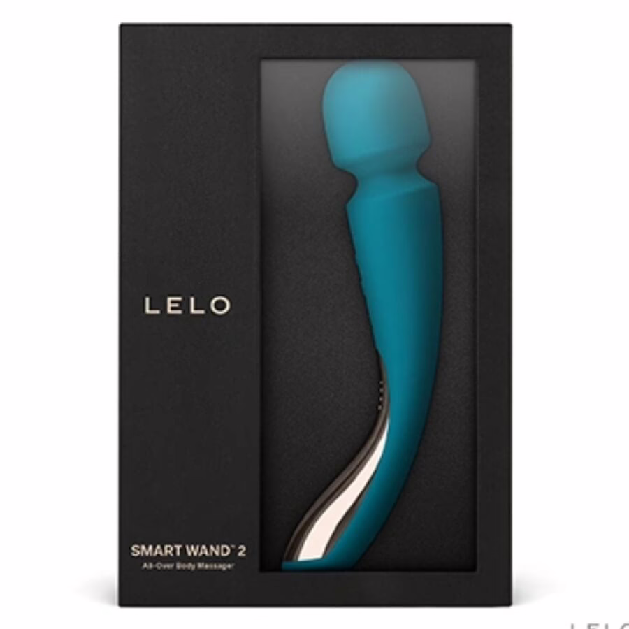 LELO - MASAJEADOR SMART MEDIUM WAND 2 VERDE AGUA - Imagen 2