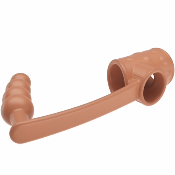 PRETTY LOVE - FUNDA PARA PENE CON PLUG ANAL NATURAL - Imagen 3