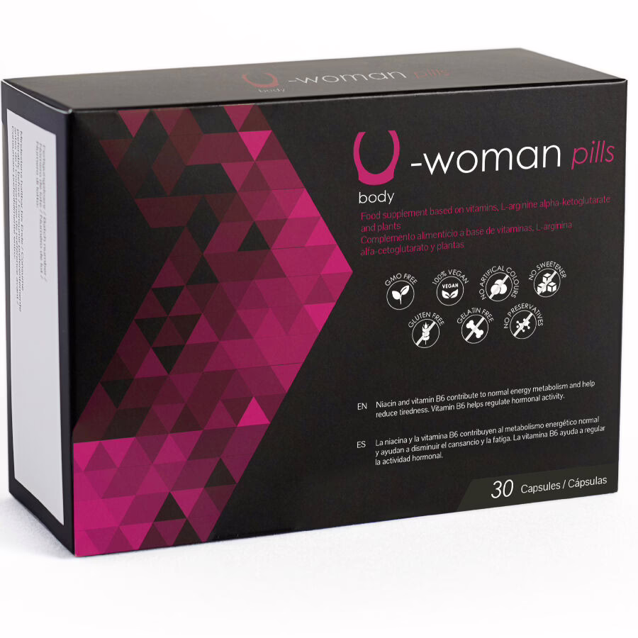 U-WOMAN Complemento alimenticio para la libido femenina - Imagen 2