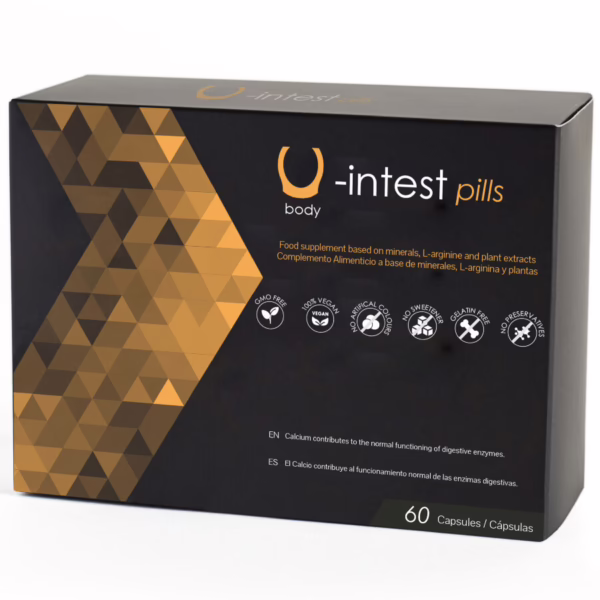 500 COSMETICS - U-INTEST CÁPSULAS PARA PREVENIR LAS HEMORROIDES - 60 CÁPSULAS - Imagen 3