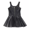 SUBBLIME - 957674 VESTIDO DE CUERO CON CREMALLERA DE CORAZÓN NEGRO L/XL - Imagen 5