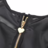 SUBBLIME - 957674 VESTIDO DE CUERO CON CREMALLERA DE CORAZÓN NEGRO L/XL - Imagen 6