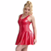 SUBBLIME - 957681 VESTIDO DE CUERO CON CREMALLERA DE CORAZÓN ROJO S/M - Imagen 3