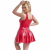 SUBBLIME - 957681 VESTIDO DE CUERO CON CREMALLERA DE CORAZÓN ROJO S/M - Imagen 4