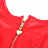 SUBBLIME - 957698 VESTIDO DE CUERO CON CREMALLERA DE CORAZÓN ROJO L/XL - Imagen 6