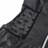 SUBBLIME - 957711 VESTIDO DE CUERO CON CREMALLERA Y ENCAJE NEGRO L/XL - Imagen 6