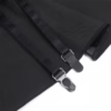 SUBBLIME - 957711 VESTIDO DE CUERO CON CREMALLERA Y ENCAJE NEGRO L/XL - Imagen 7