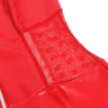 SUBBLIME - 957728 VESTIDO DE CUERO CON CREMALLERA Y ENCAJE ROJO S/M - Imagen 6