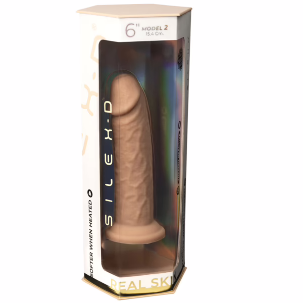 SILEXD - PENE REALÍSTICO MODELO 2 SILICONA TERMOREACTIVO 15.4 CM - Imagen 7
