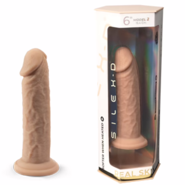 SILEXD - PENE REALÍSTICO MODELO 2 SILICONA TERMOREACTIVO 15.4 CM - Imagen 6