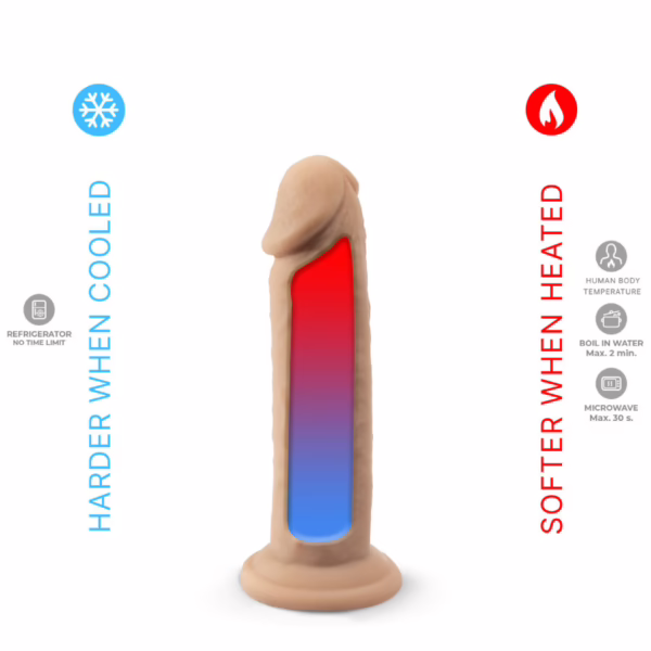 SILEXD - PENE REALÍSTICO MODELO 2 SILICONA PREMIUM TERMOREACTIVO 15.4 CM - Imagen 7