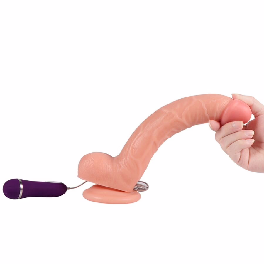 SHEQU - OPTIMUS DILDO VIBRADOR CON CONTROL REMOTO 28 CM - Imagen 5